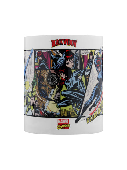 Marvel Retro Black Widow Panels