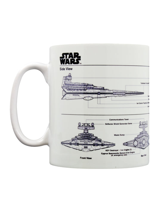 Star Wars Star Destroyer Sketch Mug