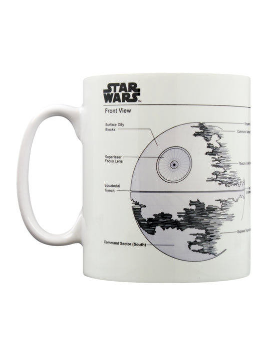 Star Wars Death Star Sketch Mug