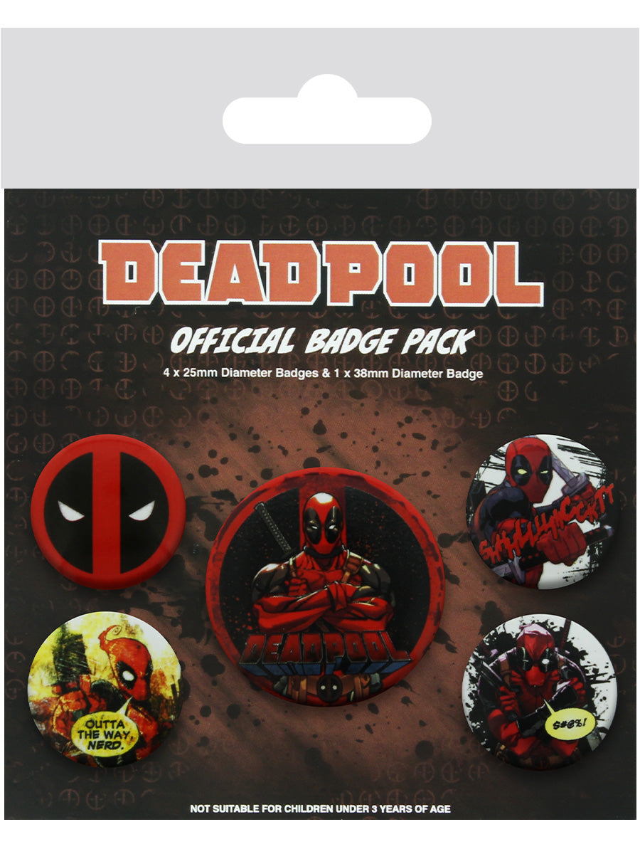 Deadpool Badge Pack