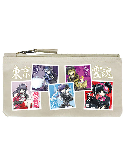 Tokyo Spirit Collection Cream Pencil Case