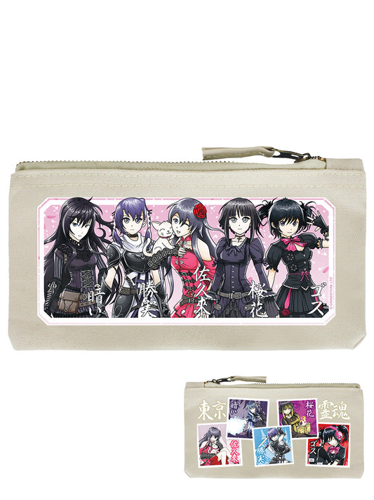 Tokyo Spirit Collection Cream Pencil Case