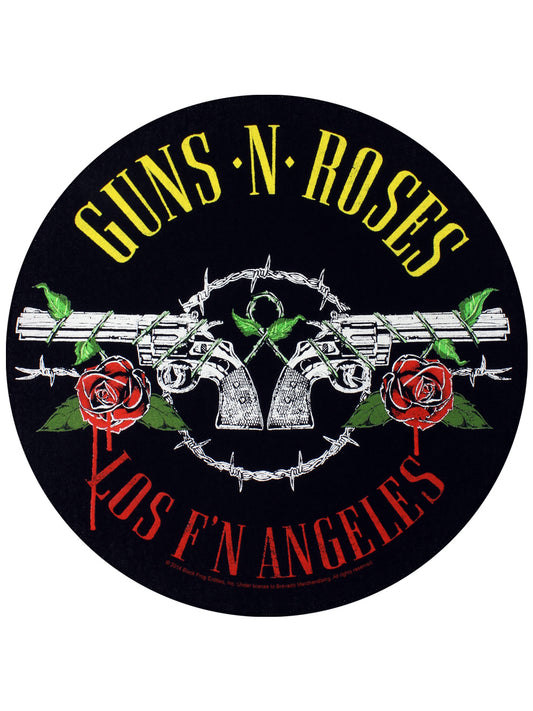 Guns N Roses Los F'N Angeles Circular Backpatch