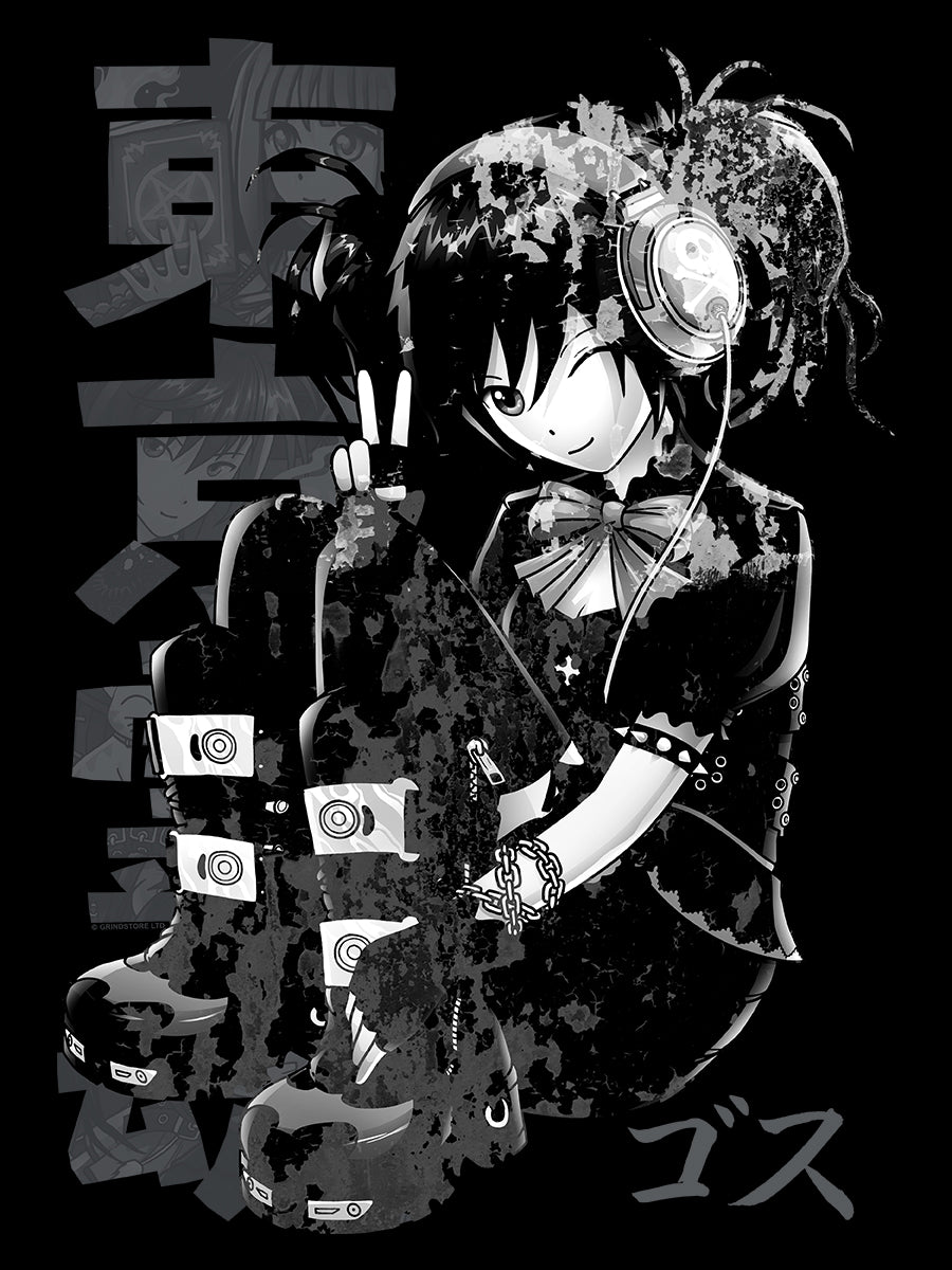 Tokyo Spirit Gosu Mono Men's Black T-Shirt