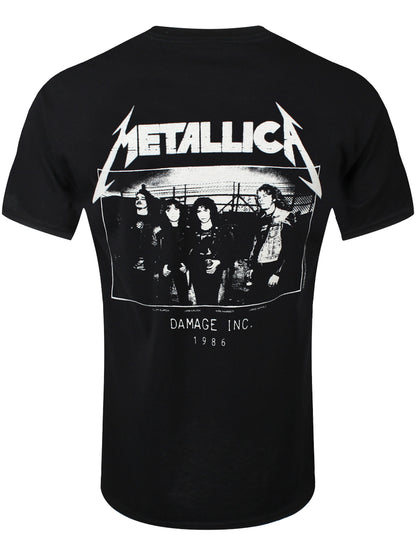 Metallica MOP Photo Men's Black T-Shirt