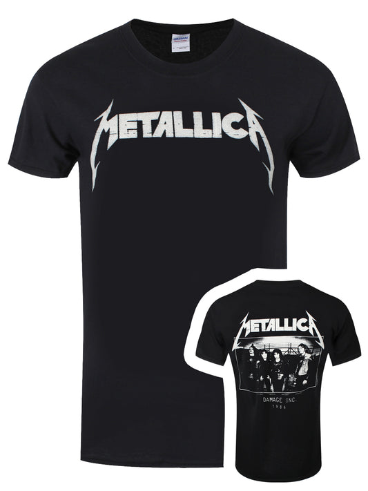 Metallica MOP Photo Men's Black T-Shirt