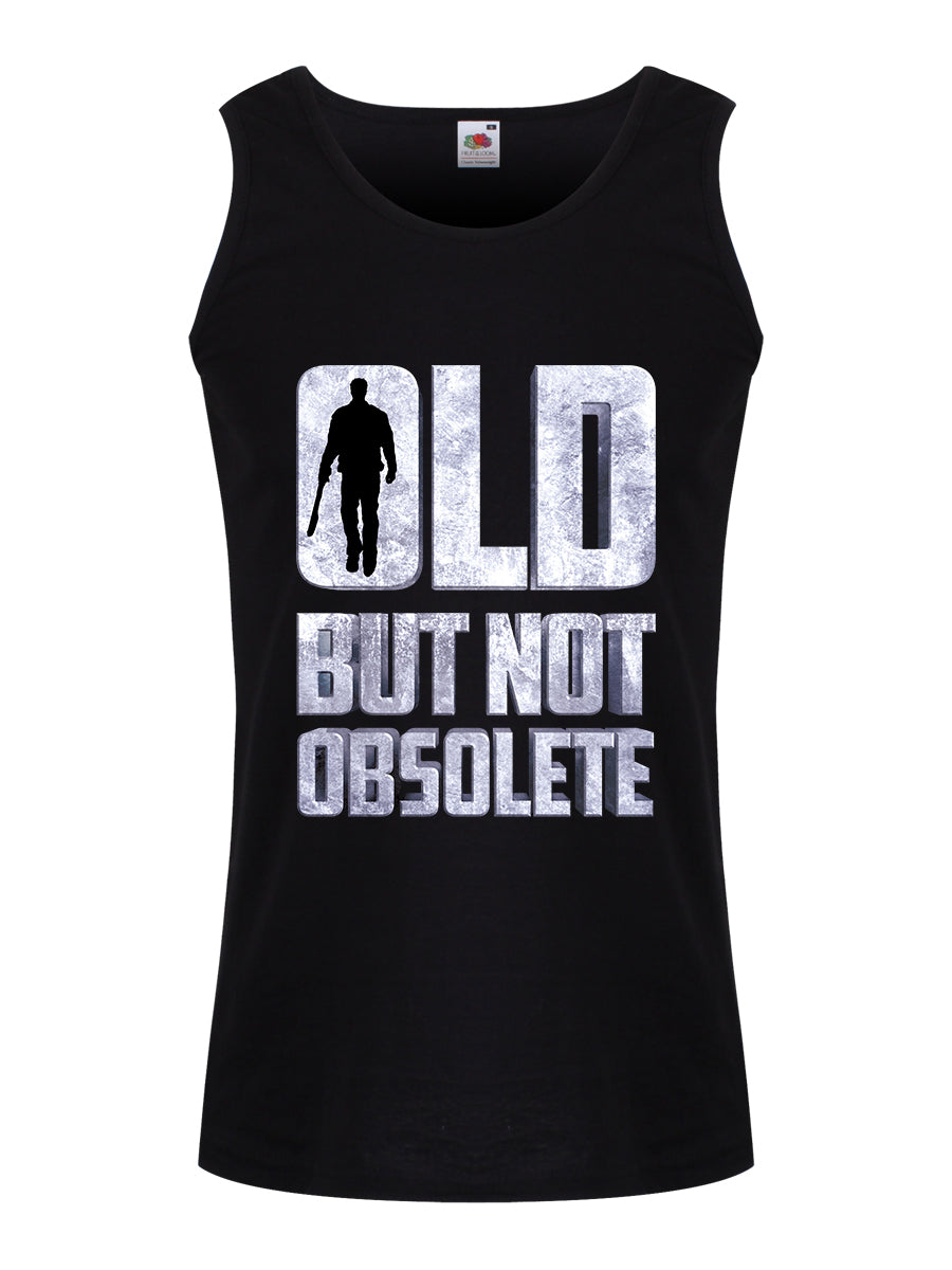 Old But Not Obsolete Men's Black Vest