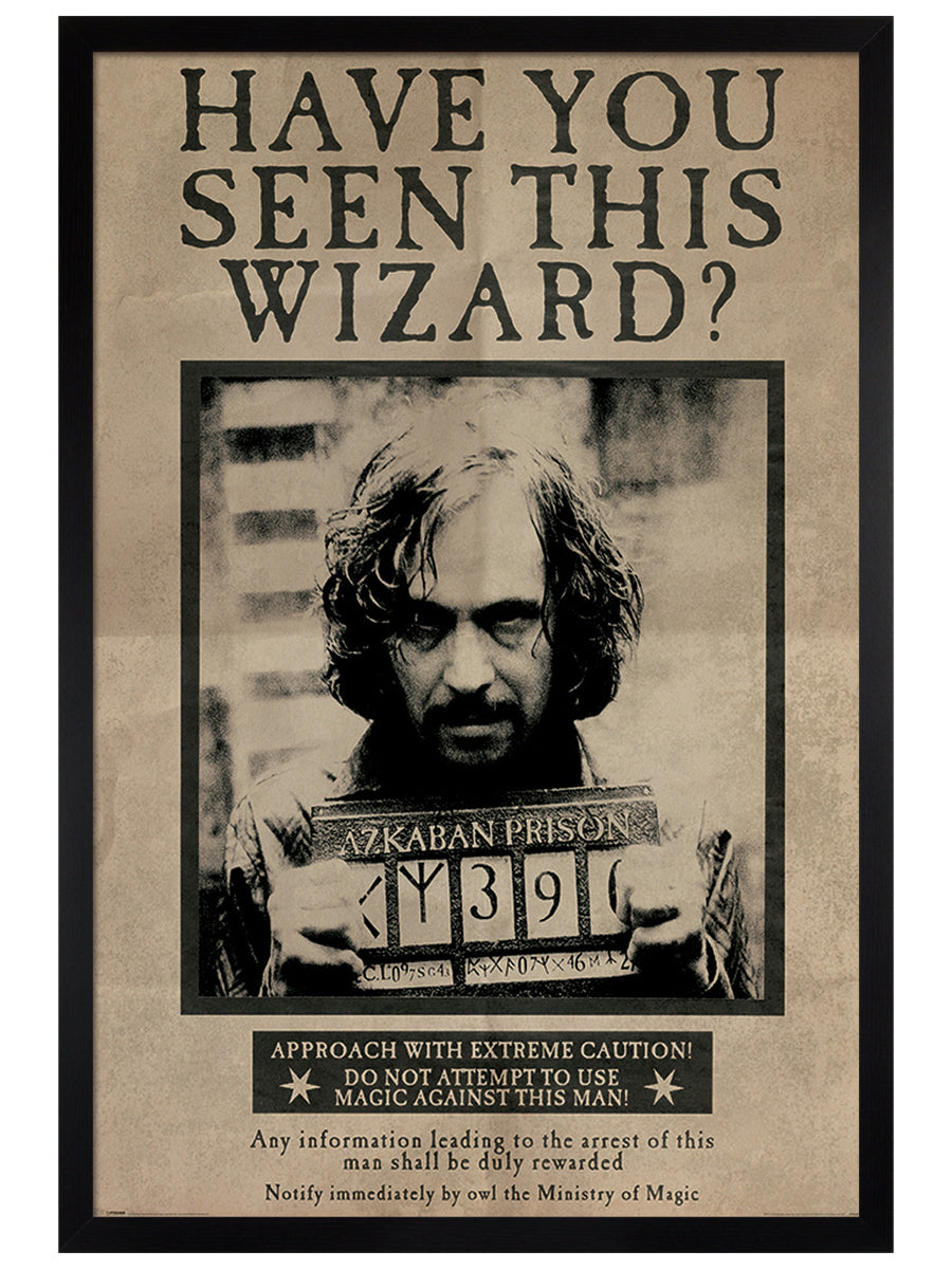 Harry Potter Sirius Black Wanted Poster