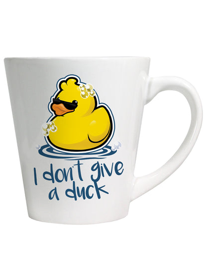 I Don't Give A Duck Latte Mug