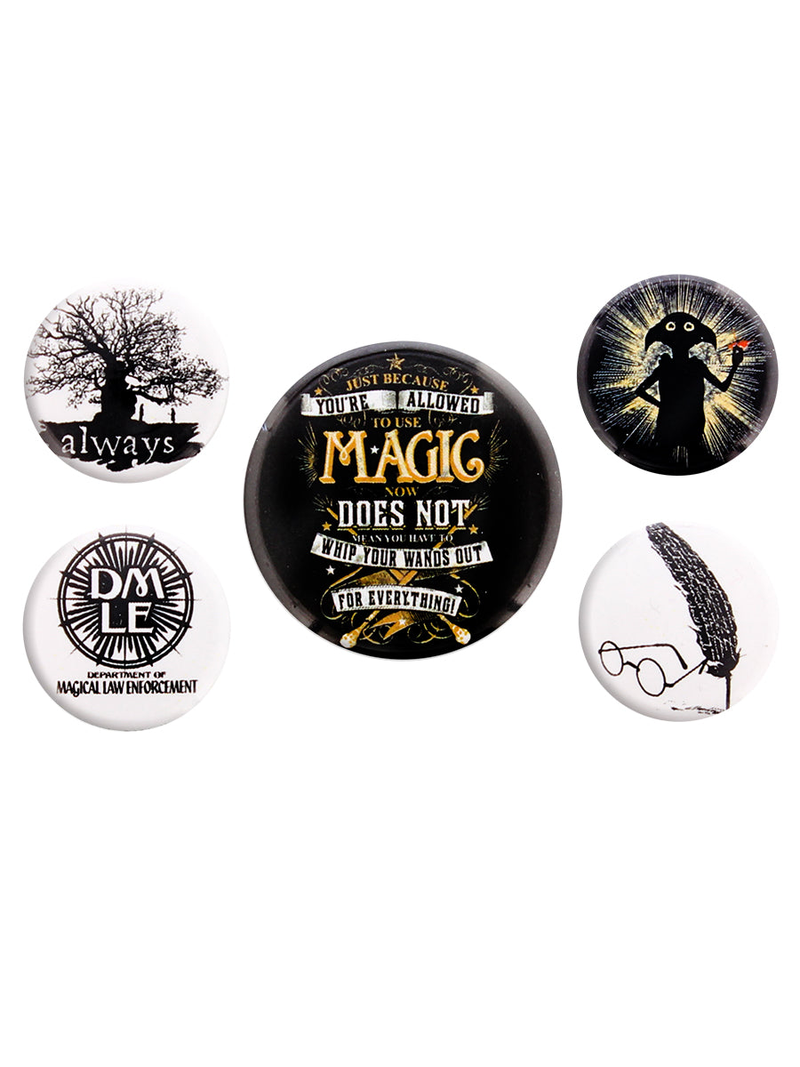 Harry Potter Symbols Badge Pack