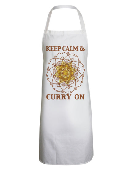 Keep Calm & Curry On Apron