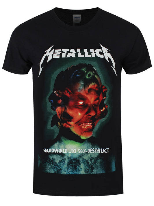 Metallica Hardwired Album Men's Black T-Shirt