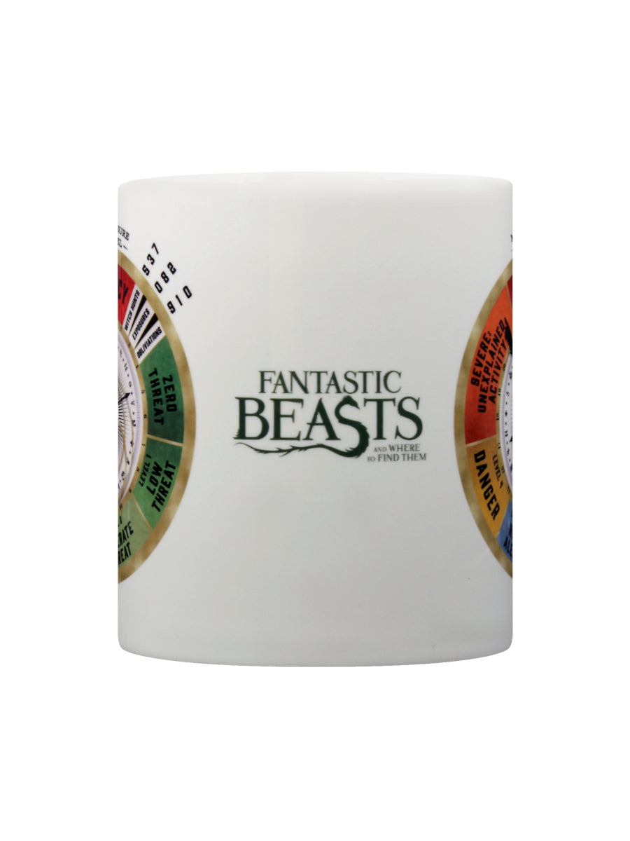 Fantastic Beasts Threat Level Mug