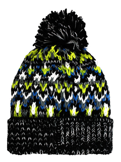 Liquorice Zing Blizzard Bobble Beanie