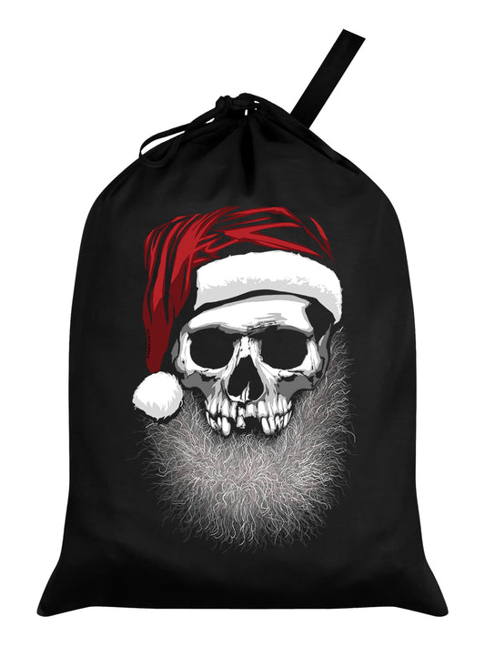 Muerto Christmas Black Santa Sack