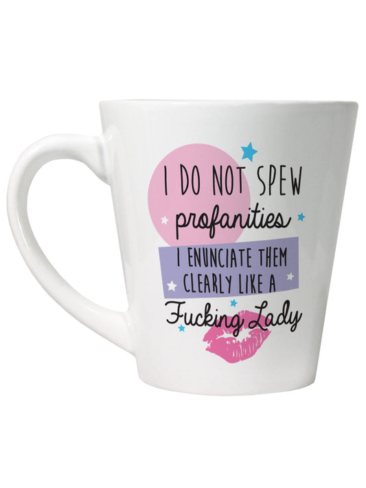 Like A F**cking Lady Latte Mug