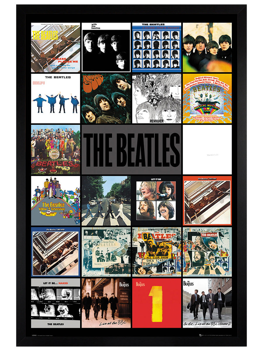 The Beatles Albums Maxi Poster