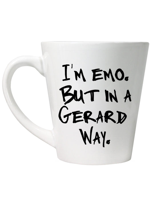 I'm Emo But In A Gerard Way Latte Mug