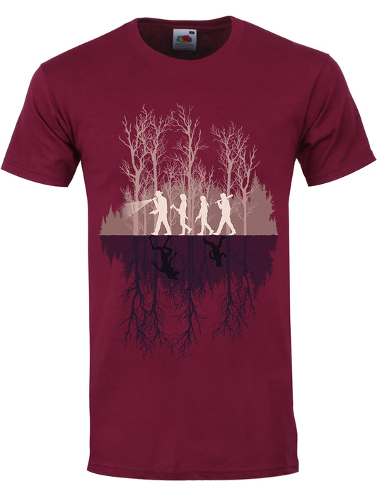 Where There's A Will Men's Burgundy T-Shirt