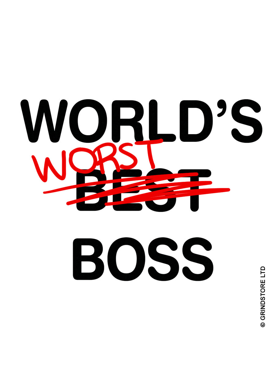 World's Worst Boss Mug