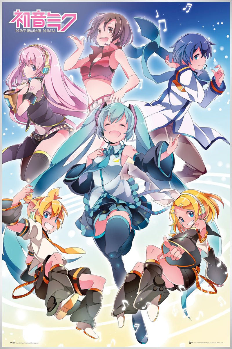 Hatsune Miku Group Maxi Poster