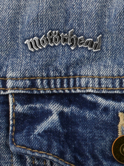 Alchemy Rocks Motorhead Logo Pewter Pin Badge