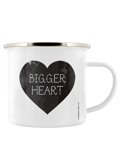 Big Butt, Bigger Heart Enamel Mug