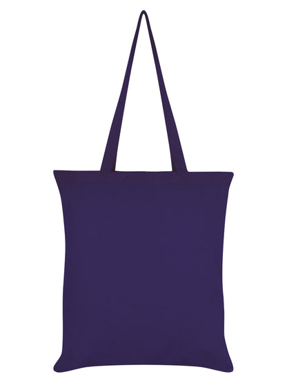 Crazy Unicorn Lady Purple Tote Bag