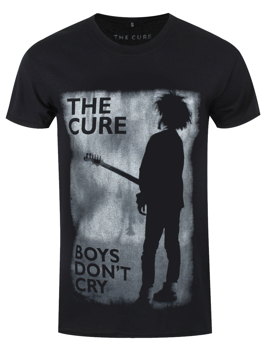 The Cure Boys Don't Cry Men's Black T-Shirt