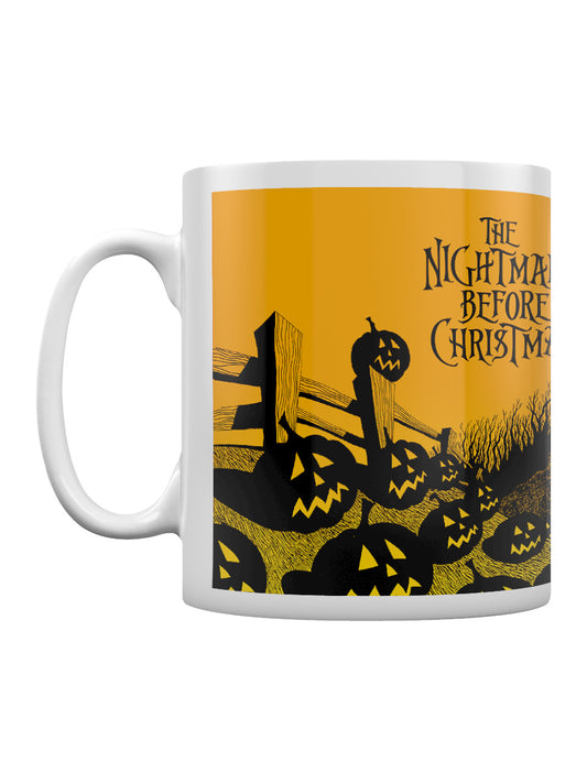 Nightmare Before Christmas Graveyard Scene Mug