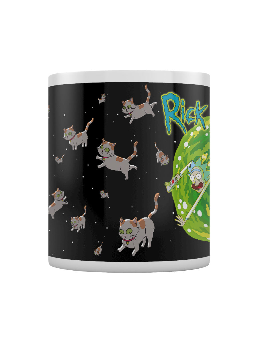 Rick & Morty Floating Cat Dimension Mug