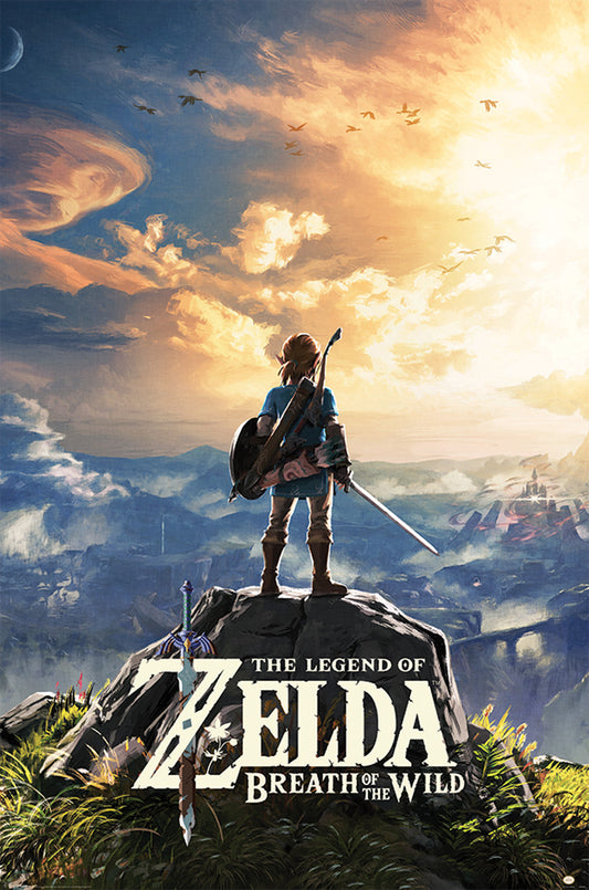 The Legend Of Zelda: Breath Of The Wild Sunset Poster