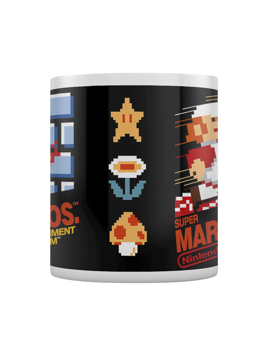 Super Mario Bros. NES Cover Boxed Mug