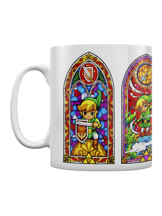 The Legend Of Zelda Stained Glass Boxed Mug