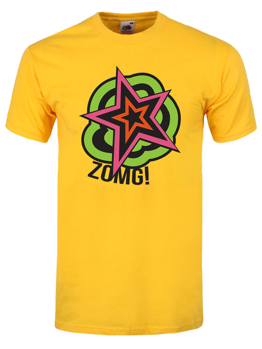 Zomg! Men's Yellow T-Shirt