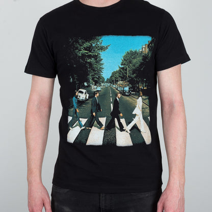 Beatles Vintage Abbey Road Men's Black T-Shirt