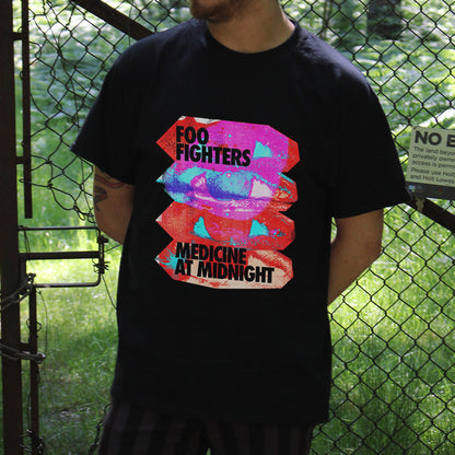 Foo Fighters Medicine At Midnight Men's Black T-Shirt