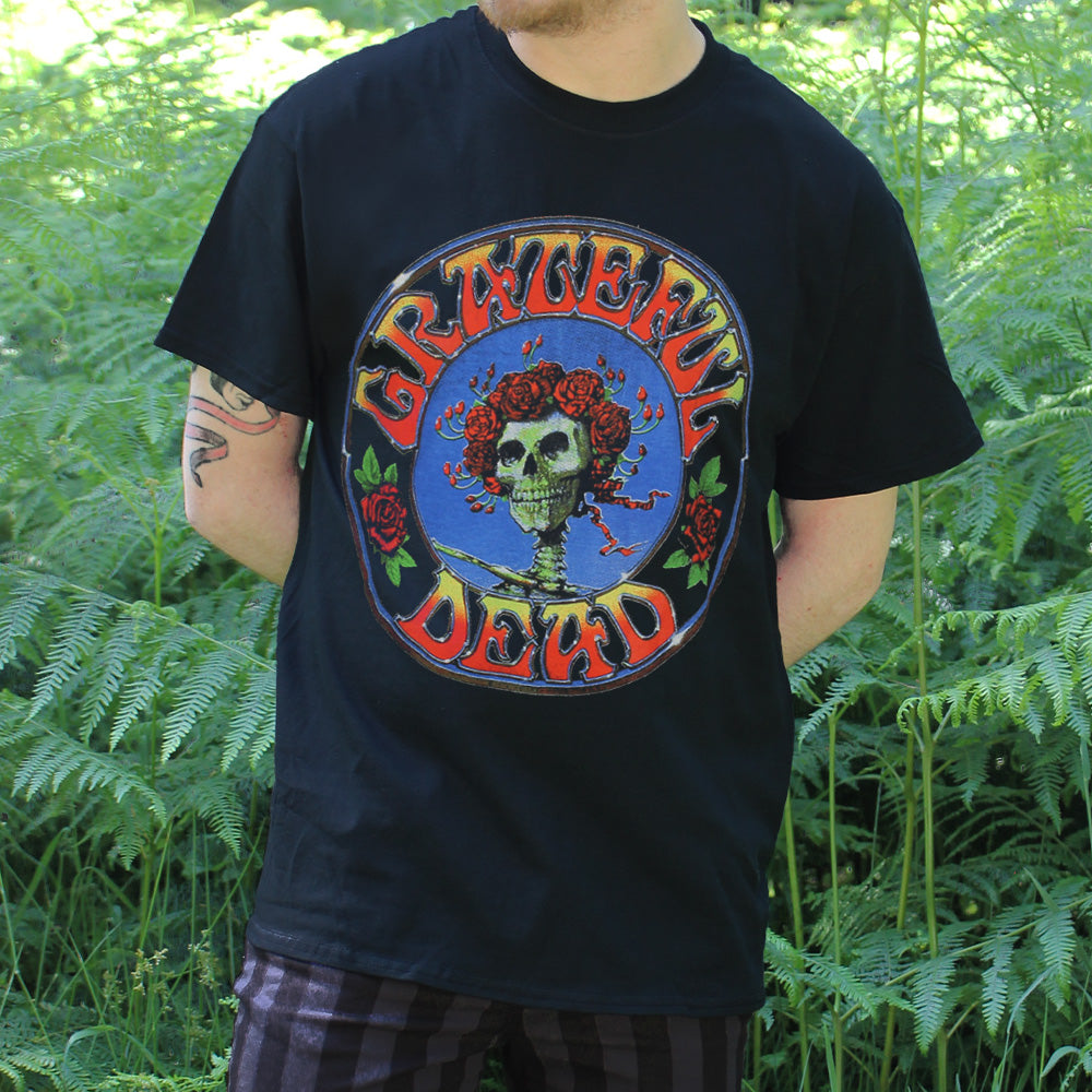 Grateful Dead Bertha Circle Men's Black T-Shirt