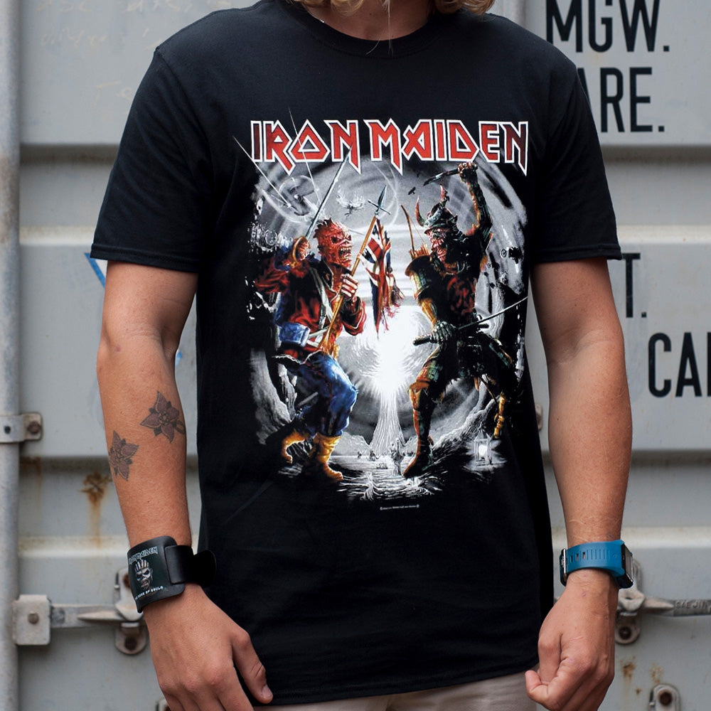 Iron Maiden Trooper Men's Black T-Shirt