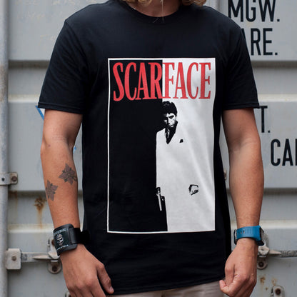 Scarface Poster Men's Black T-Shirt