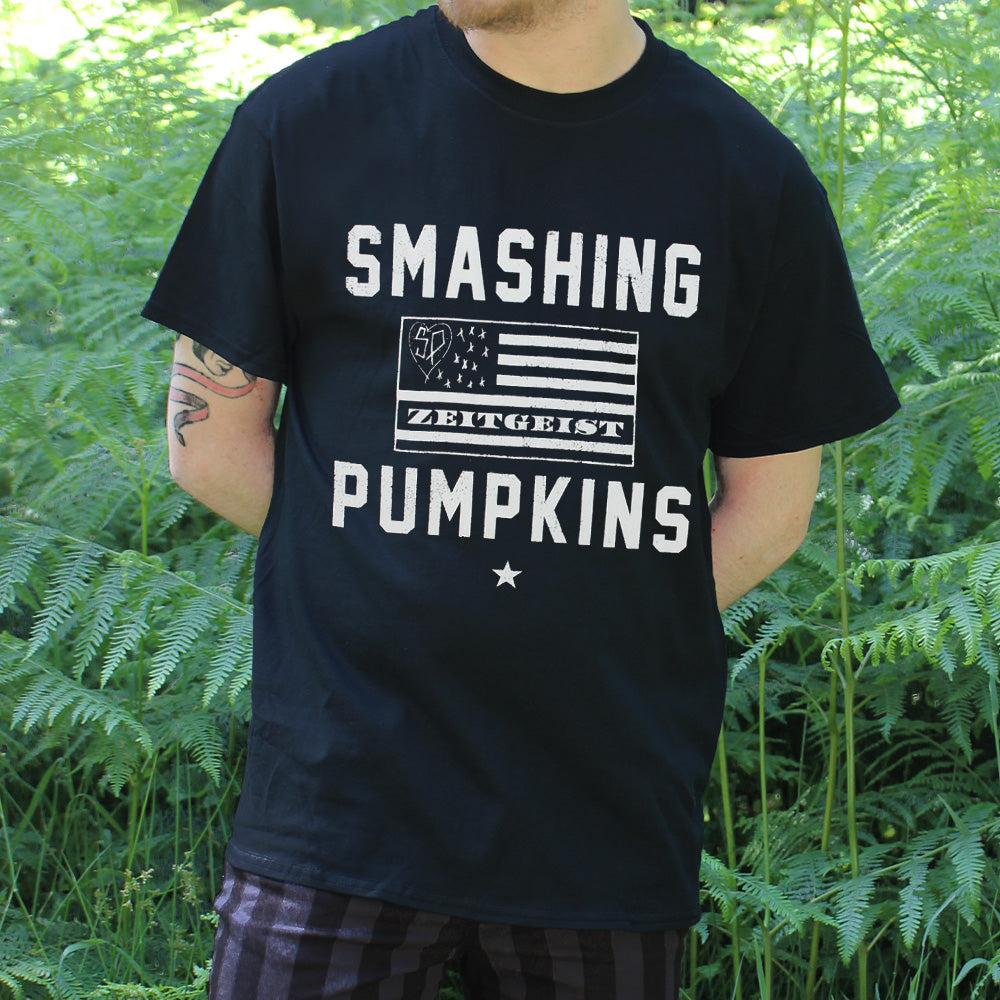 Smashing Pumpkins Zeitgeist Flag Men's T-Shirt