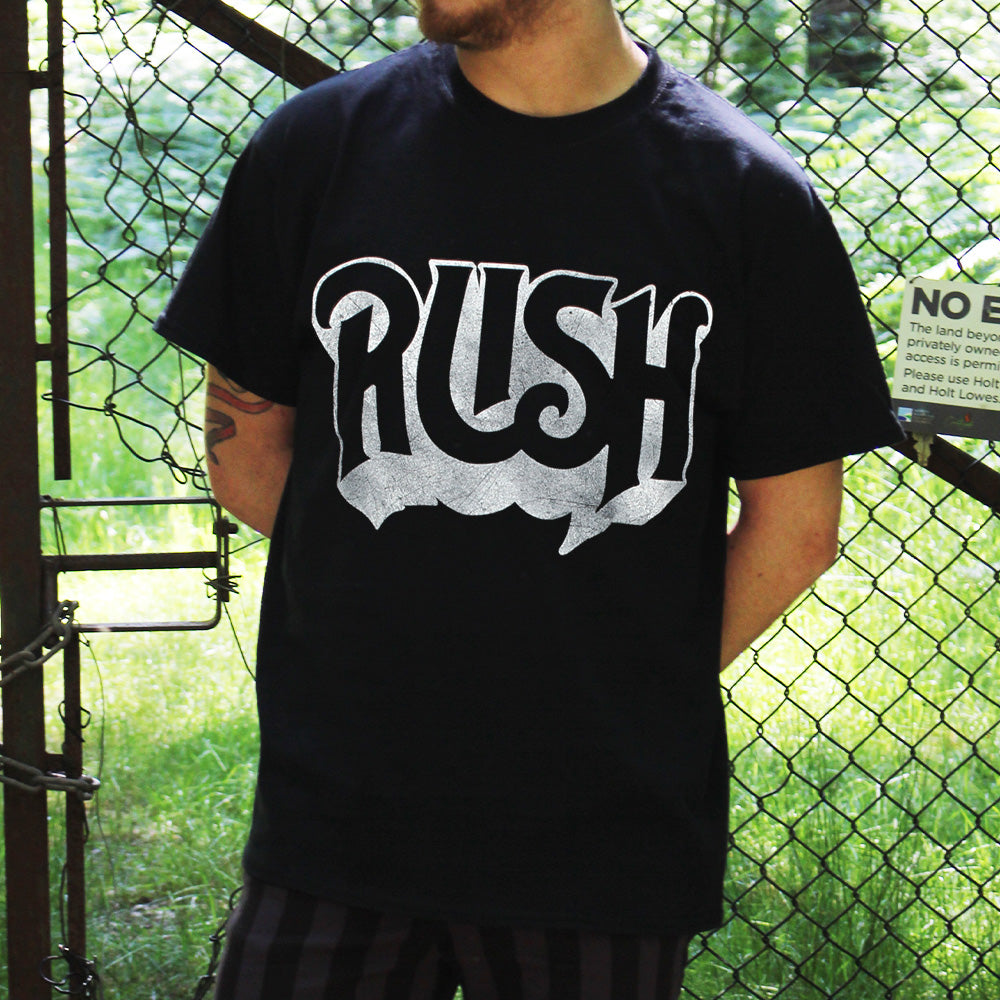 Rush Logo Men's Black T-Shirt