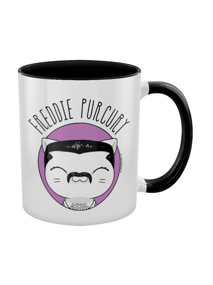 Freddie Purcury Black Inner 2-Tone Mug