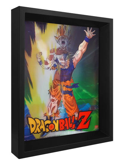 Dragon Ball Z Power Levels Increased 3D Lenticular Poster