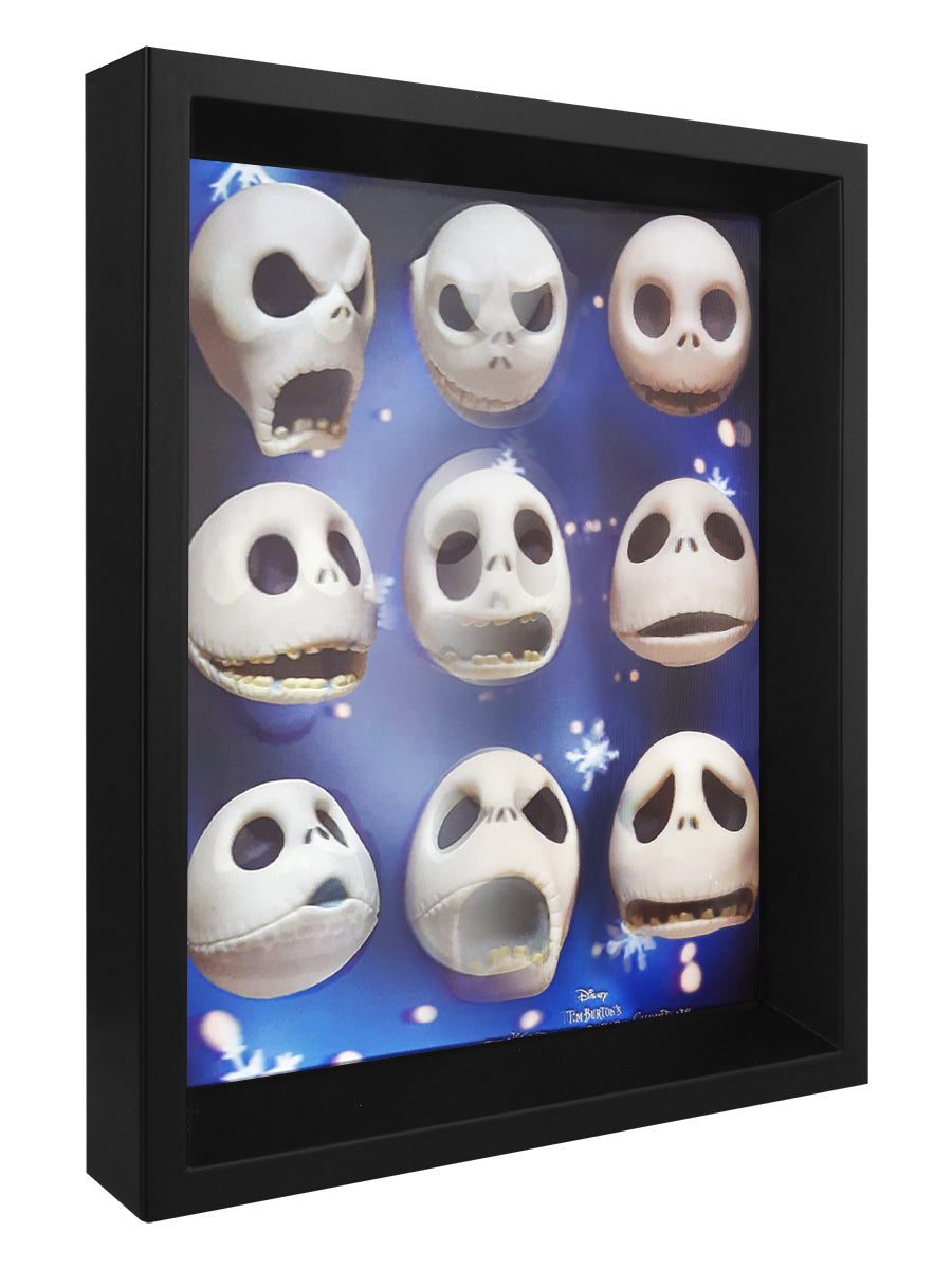 Nightmare Before Christmas (Jack Expressions) 3D Lenticular Poster