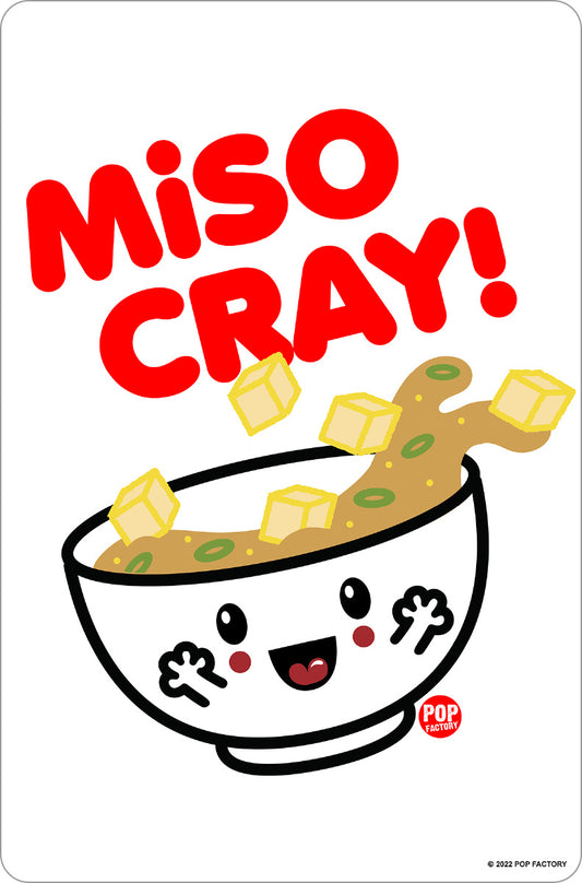 Pop Factory Miso Cray Greet Tin Card