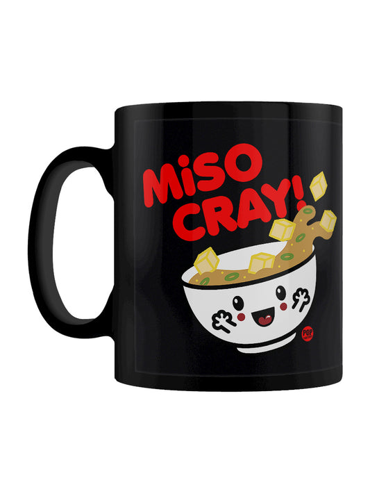 Pop Factory Miso Cray Black Mug