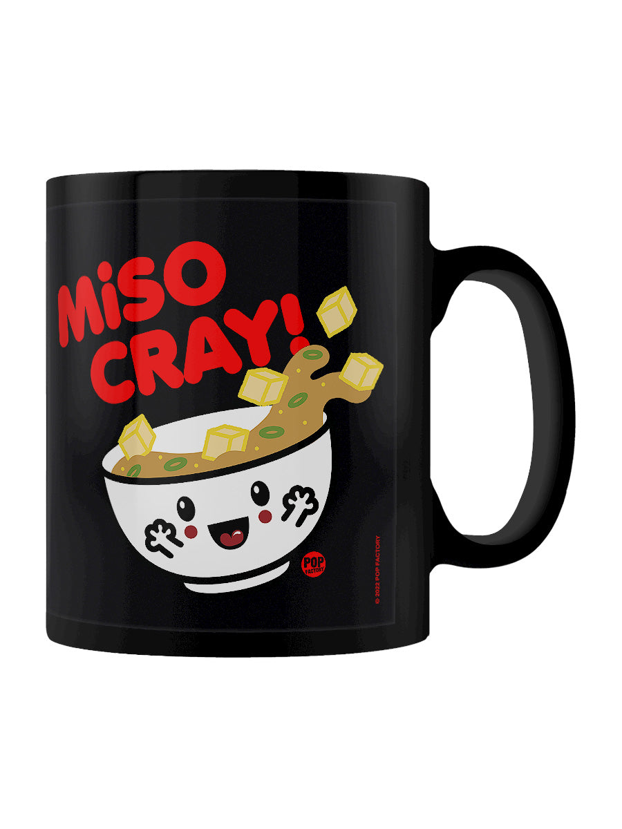 Pop Factory Miso Cray Black Mug