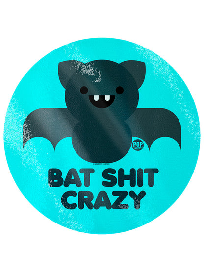 Pop Factory Bat Shit Crazy Circular Chopping Board