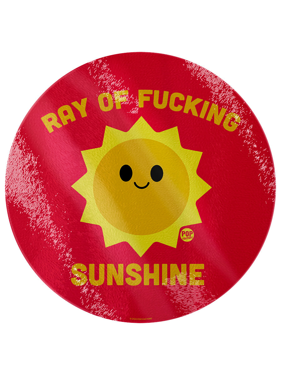 Pop Factory Ray of Fucking Sunshine Circular Chopping Board
